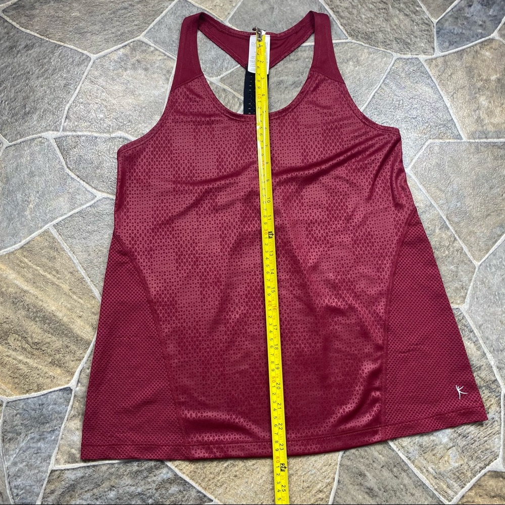Danskin Now Dri More Racerback Tank Top - Picture 9 of 11